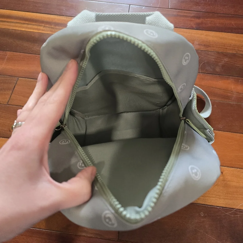 Rad Rev Mint Smiley Face Mini Backpack